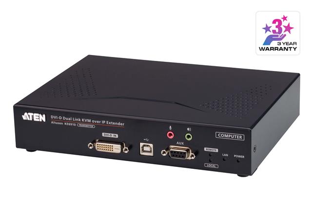ATEN KE6910T DVI Dual Link KVM over IP Extender (Transmitter) KE6910T-AX-G
