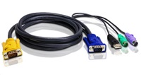 ATEN KVM sdružený kabel k CS-82U,84U,CL-5808, 5816 USB + PS/2, 3m 2L-5303UP