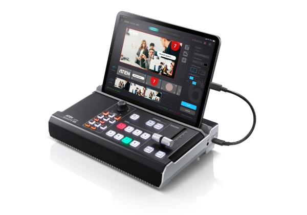 Aten StreamLIVE™ PRO All-in-one Multi-channel AV Mixer UC9040-AT-G