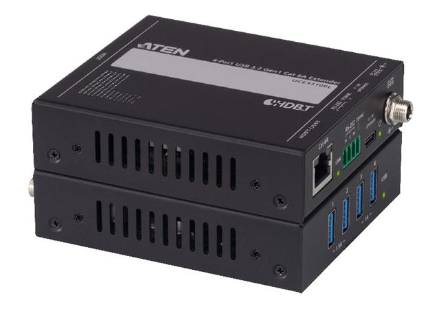 ATEN UCE33100 4portový USB 3.2 Gen 1 Cat 6A extender (do 100 m) UCE33100-AT-B