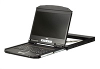 ATEN ultra short console, 18.5" LED LCD, rack 19", klávesnice, touchpad, HDMI/USB CL-3700NW