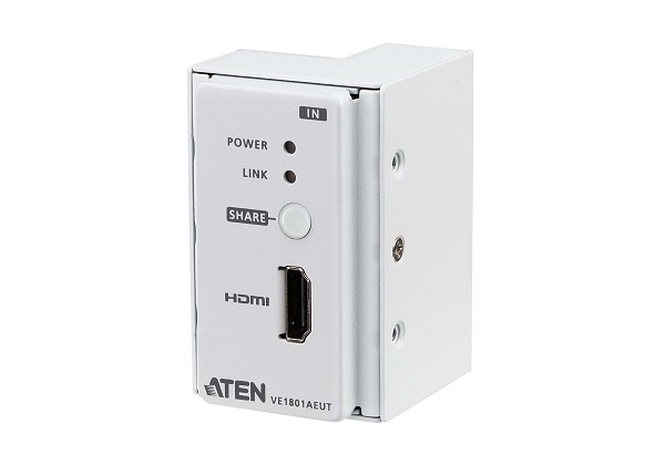 ATEN VE1801EUT HDMI HDBaseT-Lite Transmitterwith EU Wall Plate VE1801AEUT-AT-G