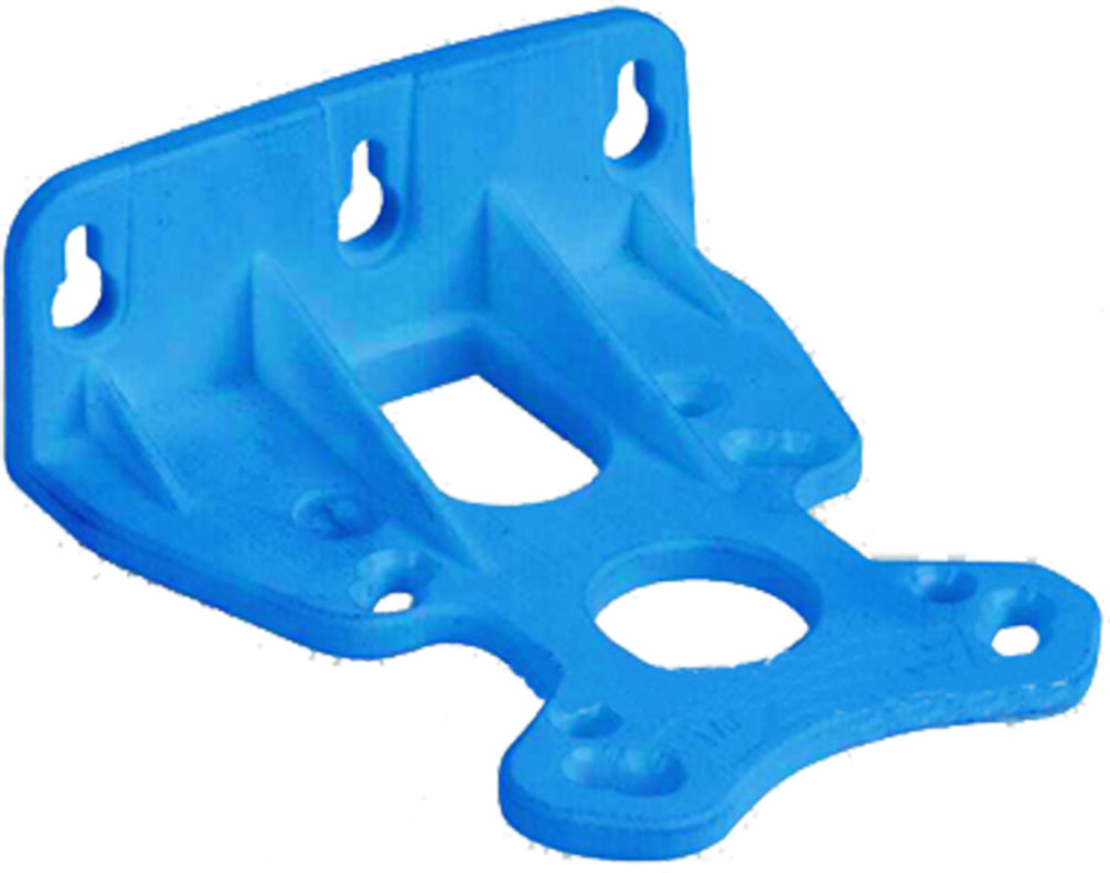 Atlas filtri Držiak "S" na stenu k filtru SENIOR 3P modrý RB7400007