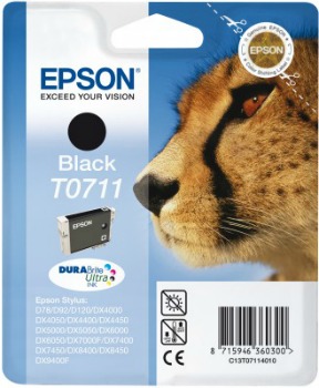 Atrament Epson S D78/DX4000/4050/5000/5050/6000/6050 black C13T07114021