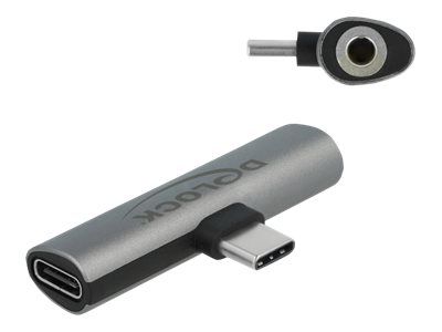 Audio Adapter USB Type-C to Stereo Jack, Audio Adapter USB Type-C to Stereo Jack 64186