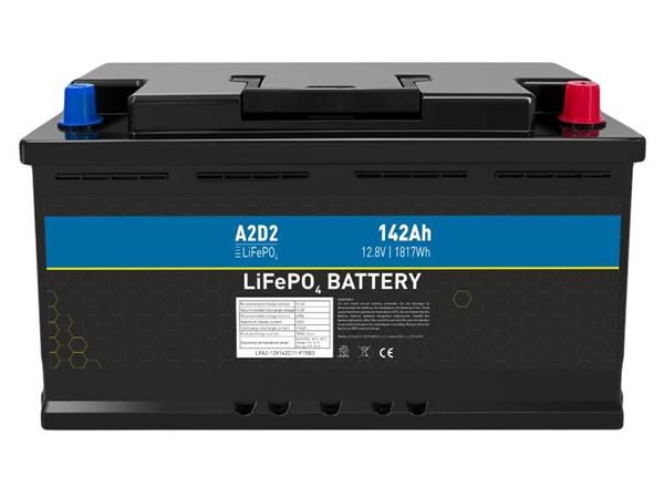 Avacom A2D2 baterie LiFePO4 12,8V 142Ah F15 Car Battery Case (Sunwoda cells) LFA2-12V142C11-F15B3