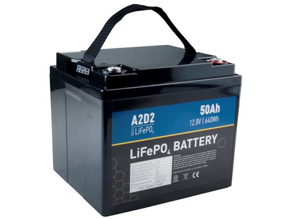 Avacom A2D2 baterie LiFePO4 12,8V 50Ah M6 (Gotion cells) LFA2-12V050C10-M6B3