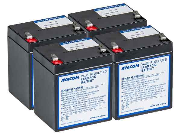 AVACOM AVA-RBP04-12050-KIT CyberPower, Vertiv (4ks baterií)