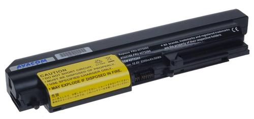 Avacom batéria pre Lenovo ThinkPad R61/T61, R400/T400, Li-Ion, 10.8V, 5200mAh, 56Wh, články Samsung NOLE-R61h-806