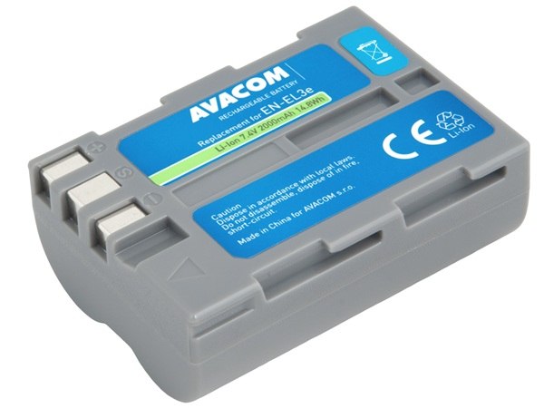 AVACOM baterie Nikon EN-EL3E Li-Ion 7.4V 2000mAh 14.8Wh DINI-EL3E-B2000