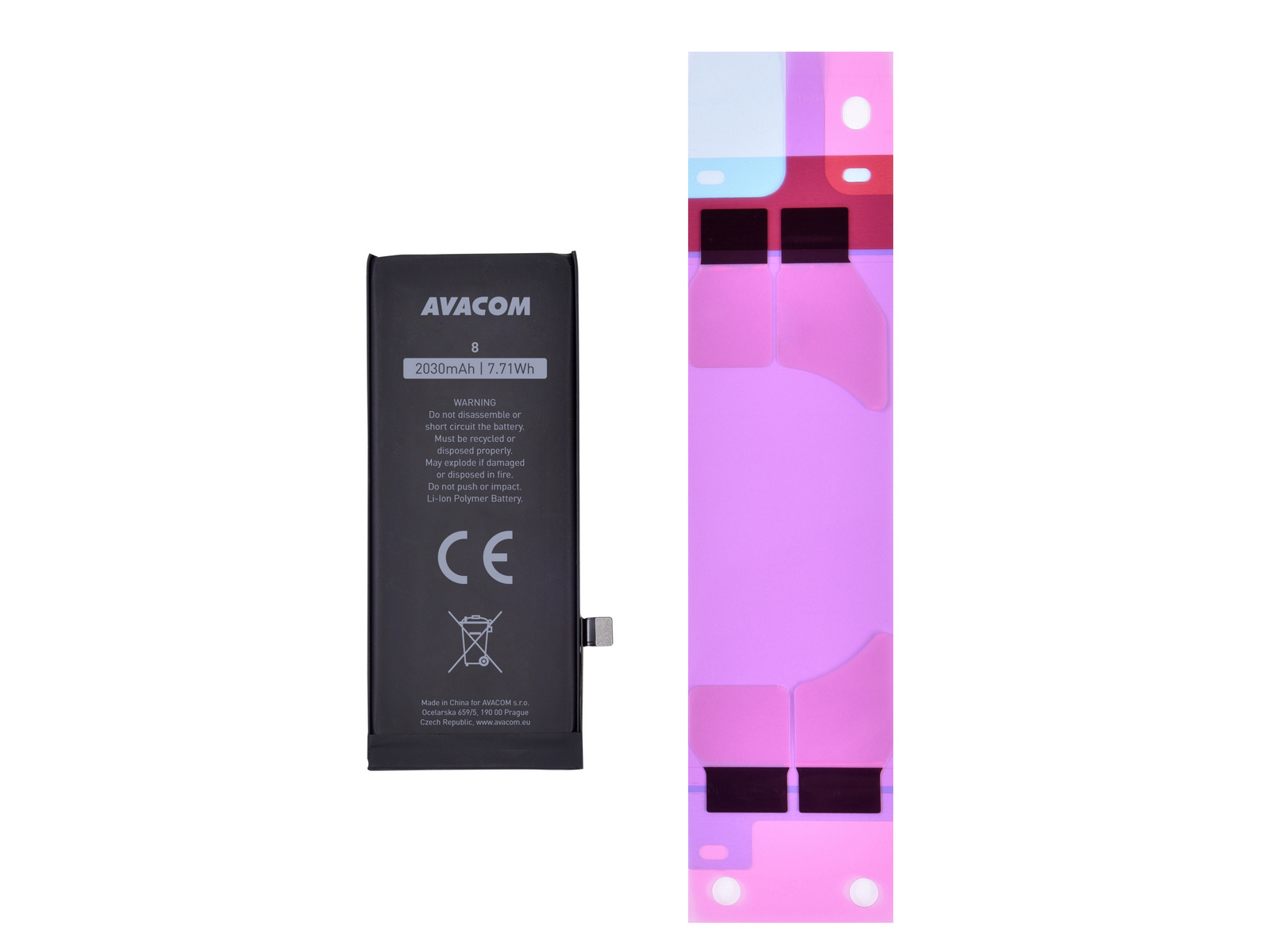 AVACOM Baterie pro Apple iPhone 8- vysokokapacitní, Li-Ion 3,82V 2030mAh (náhrada 616-00357) GSAP-IPH8-HC2030