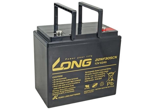 Avacom Long baterie 12V 62Ah M6 DeepCycle (22NF305CN) PBLO-12V062-F8AD