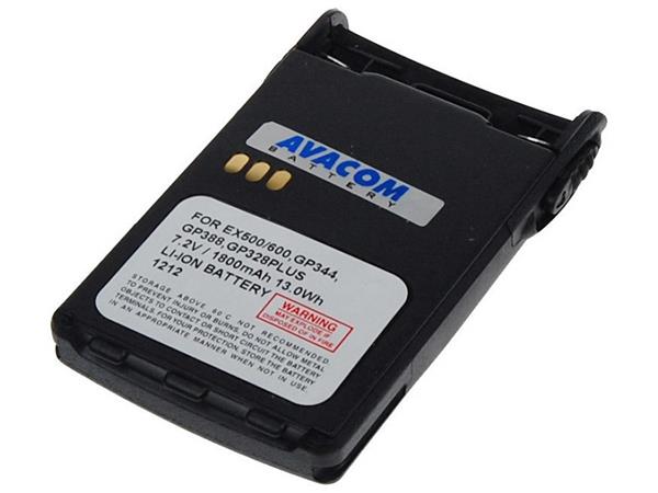AVACOM Motorola GP328 PLUS, GP344, GP688 PLUS Li-Ion 7,2V 1800mAh TWMO-GP38-18L