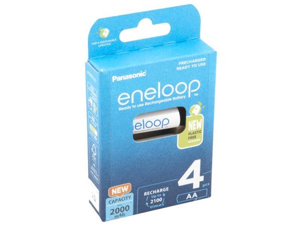 AVACOM Nabíjecí baterie AA Panasonic Eneloop N 1900mAh Ni-MH 4ks Blistr - 2100 nabíjecích cyklů SPPA-06-EN2000-4N
