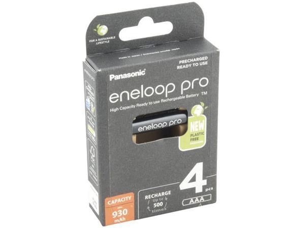 AVACOM Nabíjecí baterie AAA Panasonic Eneloop Pro N 930mAh Ni-MH 4ks Blistr SPPA-03-ENPRO-4N