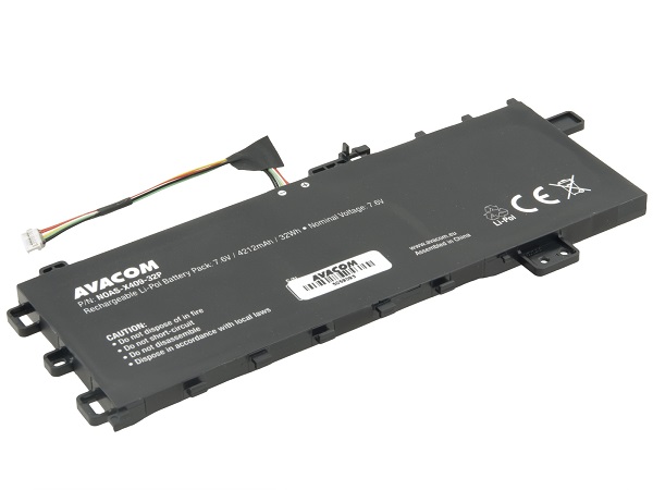 AVACOM Náhradní baterie Asus VivoBook A409, X409, F409 Li-Pol 7,6V 4212mAh 32Wh NOAS-X409-32P