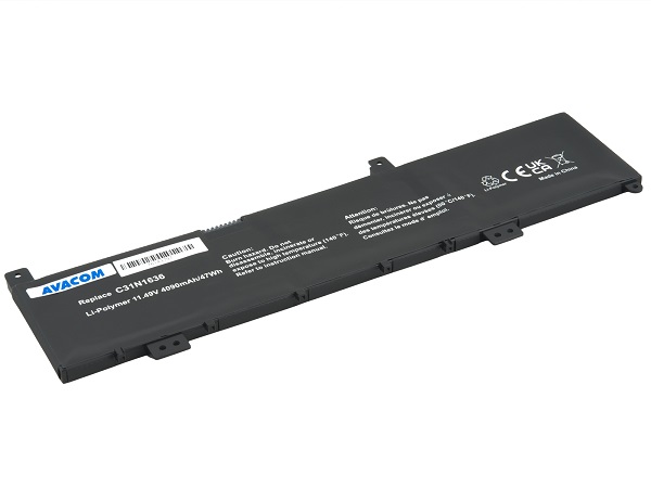 AVACOM Náhradní baterie Asus VivoBook N580V, NX580 Li-Pol 11,49V 4090mAh 47Wh NOAS-N580-72P