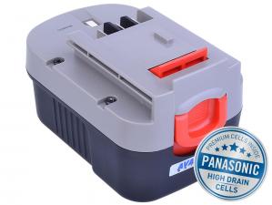 Avacom Náhradní baterie BLACK & DECKER A144, A1714 Ni-MH 14,4V 3000mAh, články PANASONIC ATBD-14,4Mh-30H