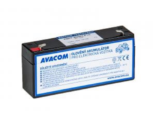 AVACOM Náhradní baterie (olověný akumulátor) 6V 3Ah do vozítka Peg Pérego F1 PBPP-6V003-F1A