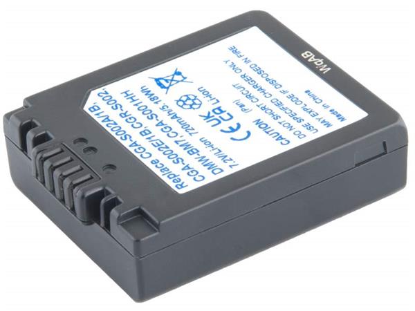 Avacom náhradní baterie Panasonic CGA-S002, DMW-BM7 Li-Ion 7.2V 720mAh 5.2Wh DIPA-S002-533N2