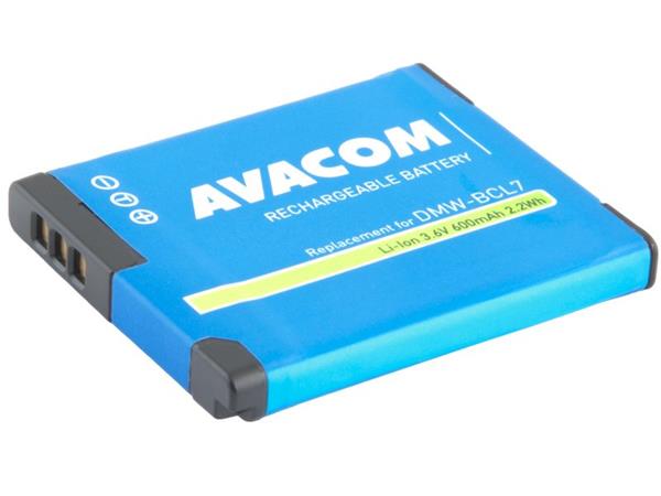 Avacom náhradní baterie Panasonic DMW-BCL7 Li-Ion 3.6V 600mAh 2.2Wh DIPA-CL7-B600