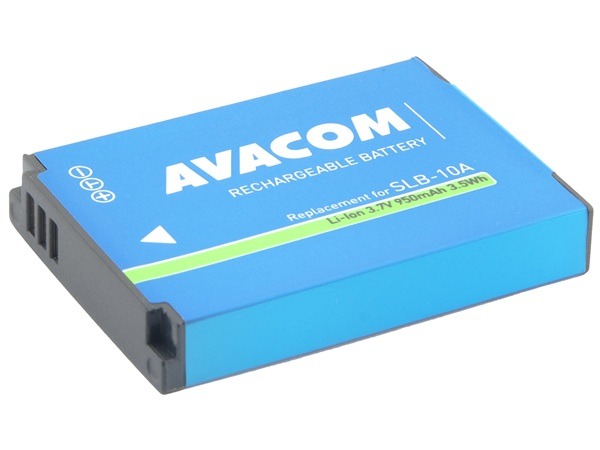 AVACOM Náhradní baterie Samsung SLB-10A Li-Ion 3.7V 950mAh 3.5Wh DISS-10A-B950