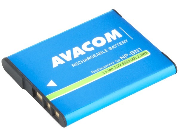 AVACOM náhradní baterie Sony NP-BN1 Li-Ion 3.7V 600mAh 2.2Wh DISO-BN1-B600