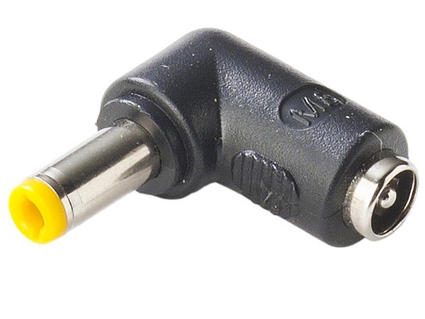 AVACOM Redukce z 5,5x2,1mm na 5,5x2,5mm 90°