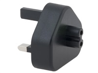 AVACOM Zásuvkový konektor Type G (UK) pro USB-C nabíječky, černá