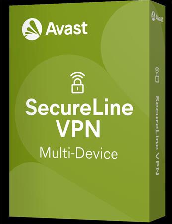 Avast SecureLine VPN Multiplatform (až 5 zařízení), 2 roky 128143