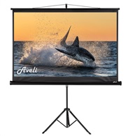 AVELI projekční plátno stativ, 150x94cm (16:10) 70", černý tubus XRT-00110B
