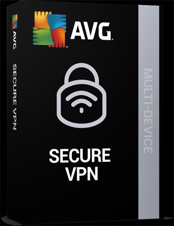 AVG Secure VPN (5 aktivních připojení) 2 roky AVG01997