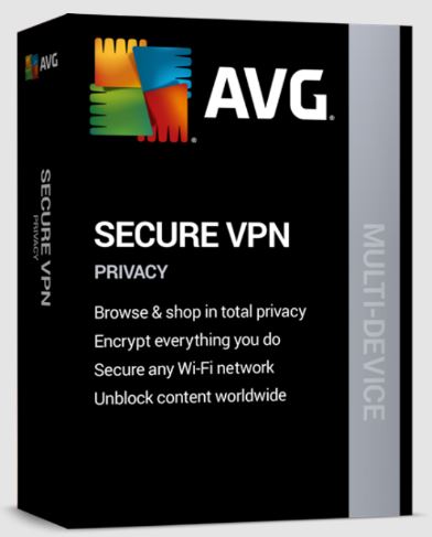 AVG Secure VPN (Multi-device, up to 10 device) 3 Years