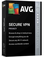 AVG Secure VPN pre viacero zariadení, 12 mesiacov, SN E-mail ESD svd.10.12m
