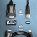 AXAGON ADS-1PQN, USB-A 2.0 - sériový RS-232 DB9-M FTDI adaptér / kabel 1.5m