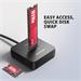 AXAGON ADSA-M2C11L, USB-C 10Gbps dokovacia stanica pro 1x M.2 NVMe SSD