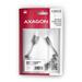 AXAGON BUCM-AM10TB Twister cable USB-C <-> USB-A, 0,6m, USB 2.0, 2.4A, ALU, PVC, Black
