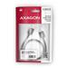 AXAGON BUMM3-AM10AB cable Micro-B USB <-> USB-A 3.2 Gen 1, 1m, 3A, ALU, PVC, Black