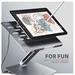 AXAGON HMC-STND, stojan pre 10"-16" notebooky, USB 5Gbps hub, 3x USB-A, HDMI 4k/60Hz, RJ-45, PD 100W, kábel USB-C 60cm