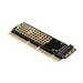 AXAGON PCEM2-1U, PCIe x16/x8/x4 - M.2 NVMe M-key slot adaptér, 1U