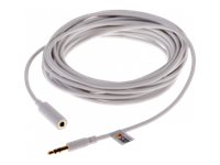 Axis B - Prodlužovací šňůra audio - stereo mini jack (F) do stereo mini jack (M) - 5 m - pro AXIS T 01589-001