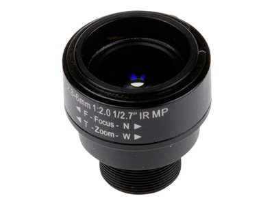 AXIS - CCTV objektiv - varifokální - 1/2.7" - úchyt M12 - 2.8 mm - 6 mm - f/2.0 (balení 5) - pro AX 5801-651