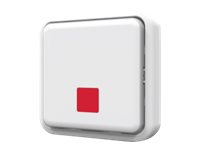 Axis T8343 - Tlačítko výstrahy - bezdrátový - Z-Wave Plus - 908.42 MHz - bílá 01204-002