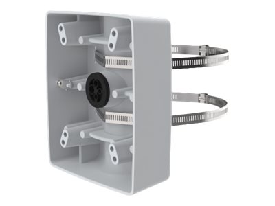 AXIS T91B57 - Sada pro montáž stožáru - montáž na sloupek - interiér, venkovní použití - bílá - pro 01470-001