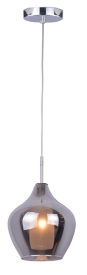 AZzardo AMBER MILANO 1 CHROME AZ2148 5901238421481