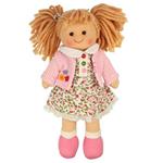 Bábika Bigjigs Toys látková Poppy, 28 cm BJD005