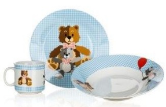 Banquet Dět. jíd.s. MEDVÍDCI, 3ks mod 8591022379479