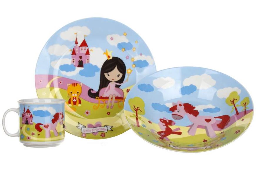 BANQUET Dětská jídelní sada LITTLE PRINCES, 3 ks 60YDDS03J