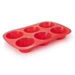 BANQUET Forma na 6 muffinů silikonová CULINARIA Red 27,5 x 18 cm 31R12604139