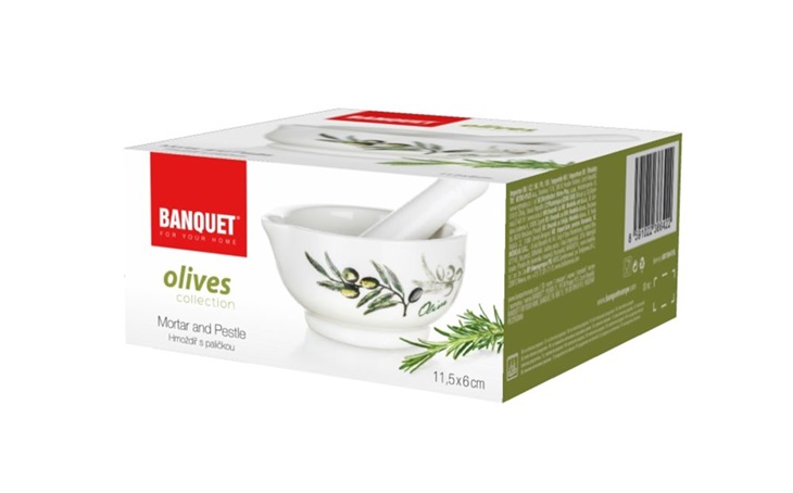Banquet Hmoždíř ker. OLIVES OK 8591022386422